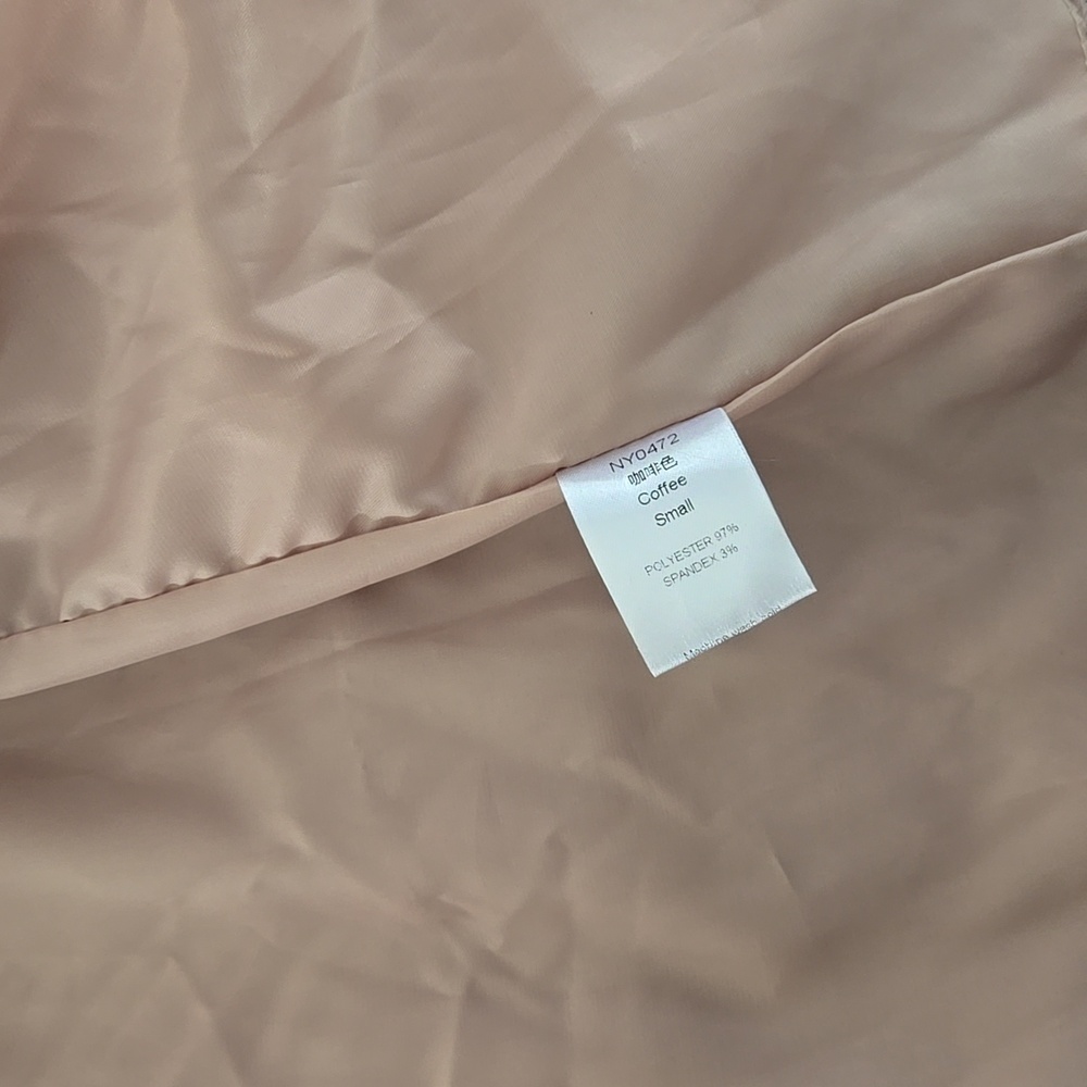 Tan Fuzzy Jacket - Picture 2 of 2